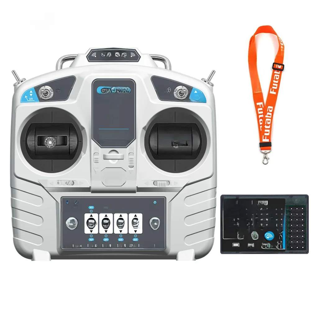 MicroZone MC6C Mini V2 2.4G 6CH transmetteur de télécommande avec récepteur pour avion RC Drone hélicoptère Multirotor bateau