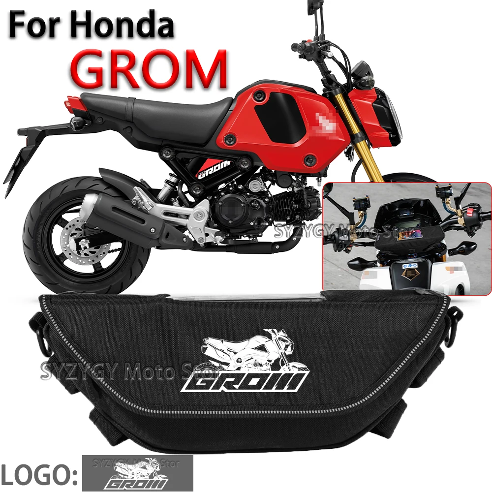 

Motorcycle Bag For Honda GROM MSX 125 Waterproof Moisture proof Dustproof Outdoor Retro Convenient Fashion Bag Outdoor Retro