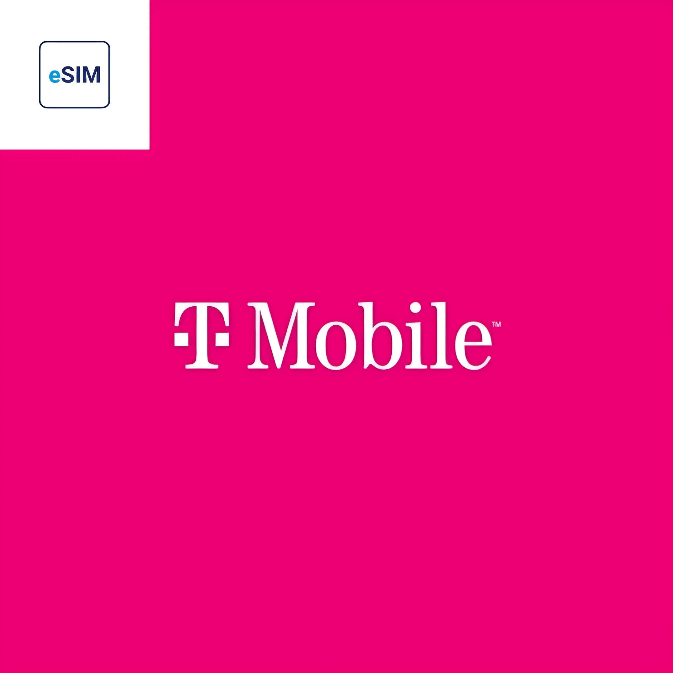 Esim United States T-Mobile + 5G Unlimited + Calls-30 Days