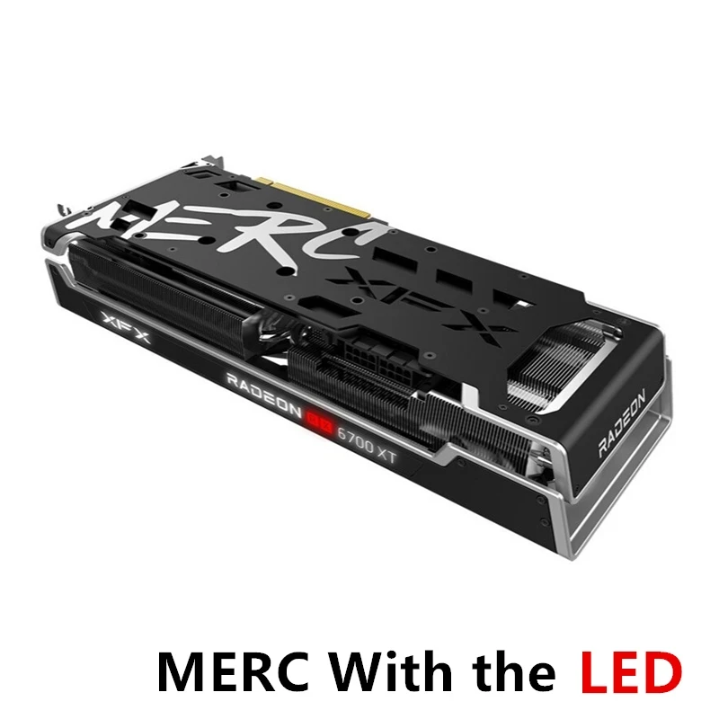 Usado xfx rx 6700 xt rx6700 6700xt 12gb placa gráfica gpu amd radeon rx6700xt jogos merc placas de vídeo computador jogo desktop ma