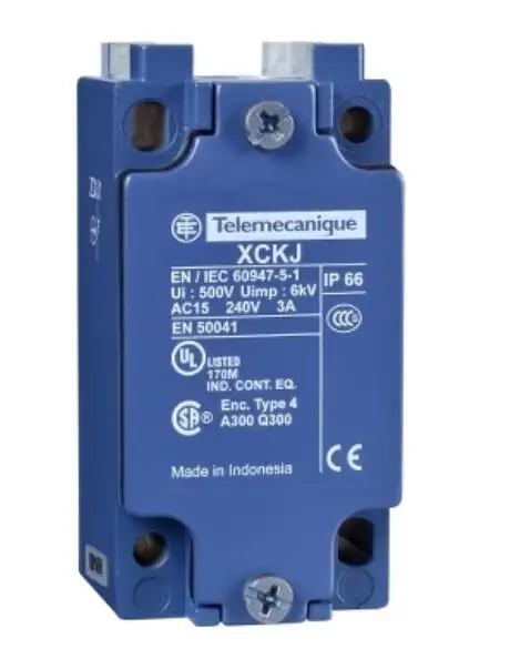 

ZCKJ2 Limit switch body, Limit switches XC Standard, ZCKJ, fixed, w/o display, 2C/O, snap action