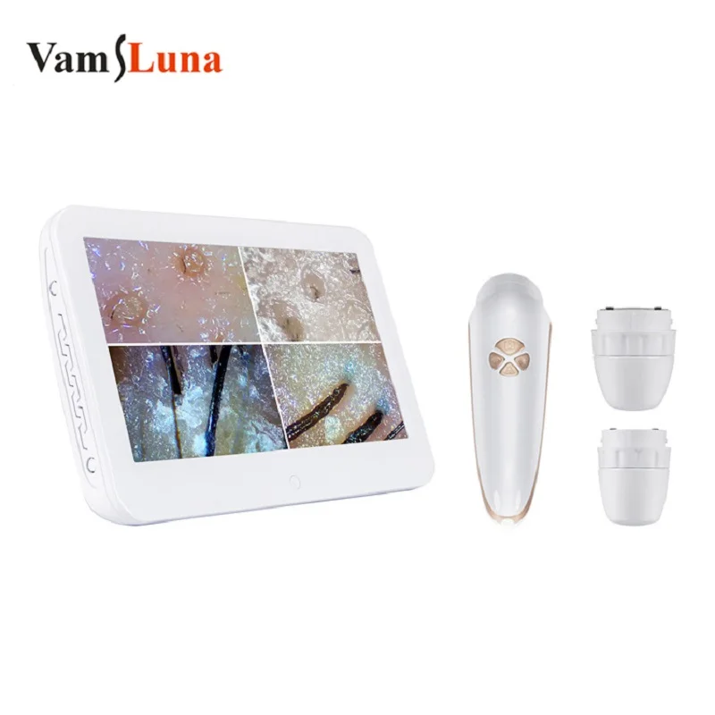 

15.6-Inch New Flat-panel Skin Analyzer Machine Hair Detector Scalp Detector Scalp Oil Moisture Tester Portable Rechargeable Tool