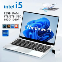 Laptop Intel Core I5-7300U 12GB RAM 1024GB SSD Notebook 1920*1080 Resolution Windows 11 Unlock Computer Office Study gamer PC
