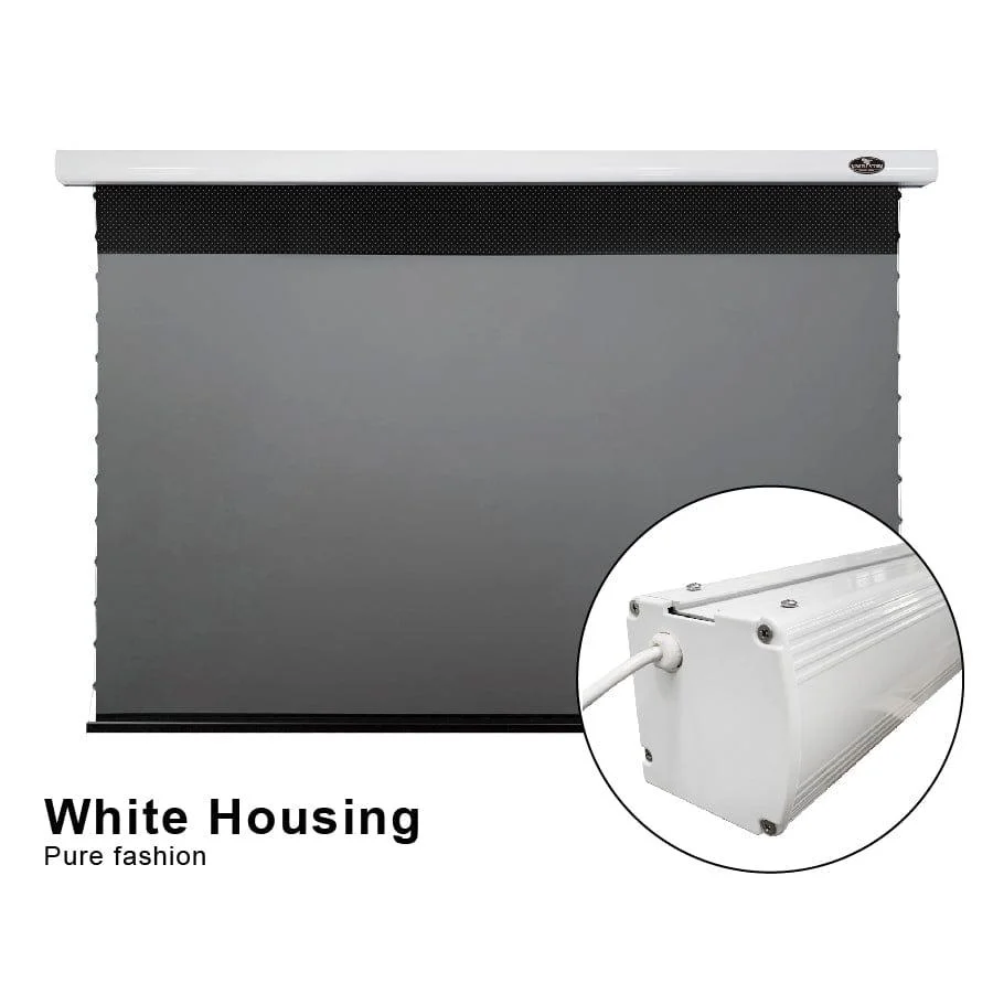 VIVIDSTORM 130 بوصة PRO P الإصدار الجديد من السينما المنزلية شاشة عرض كهربائية قابلة للسقوط لجهاز عرض قصير جدًا 4K/8K