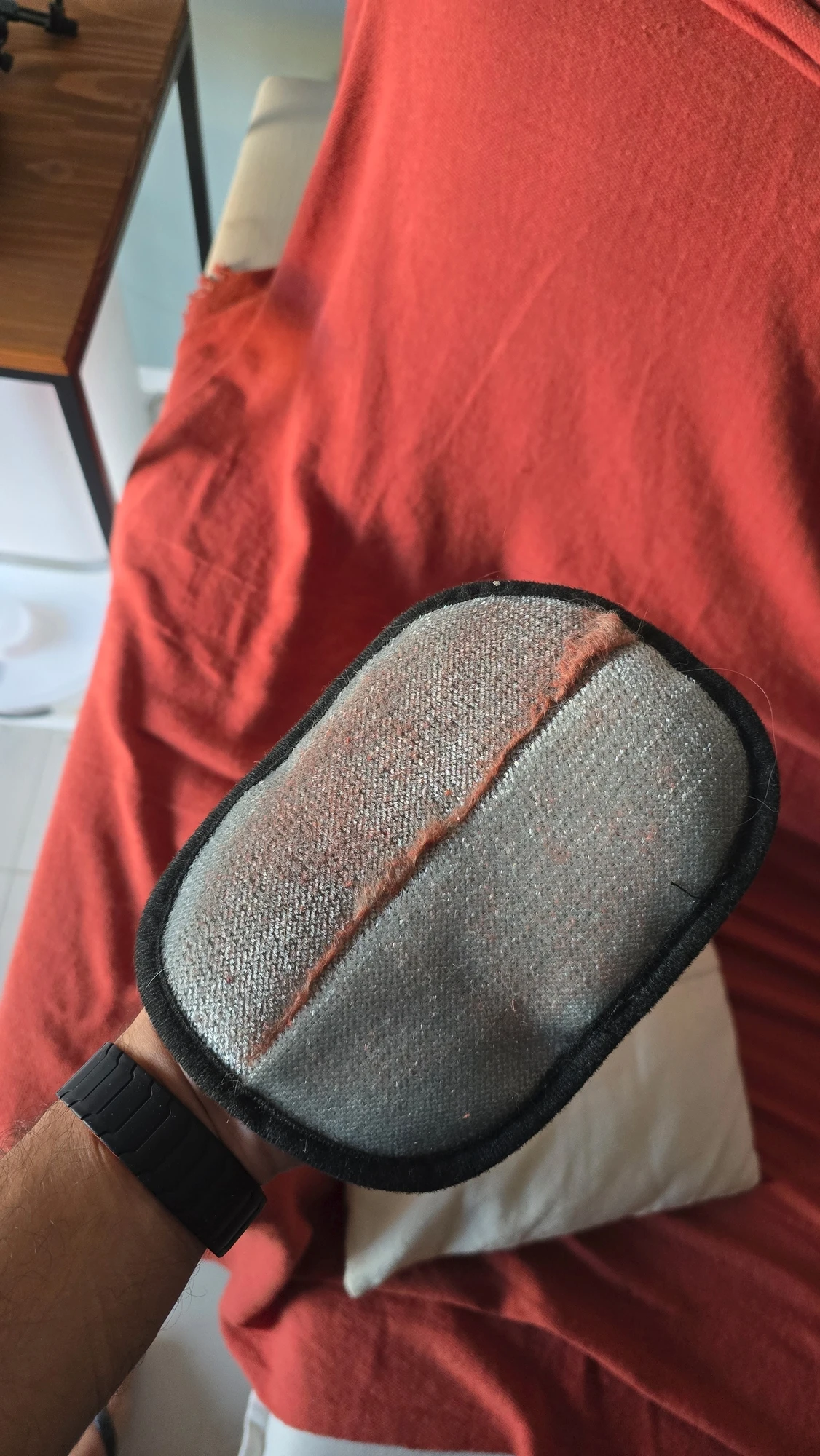 Photo sent by a buyer
