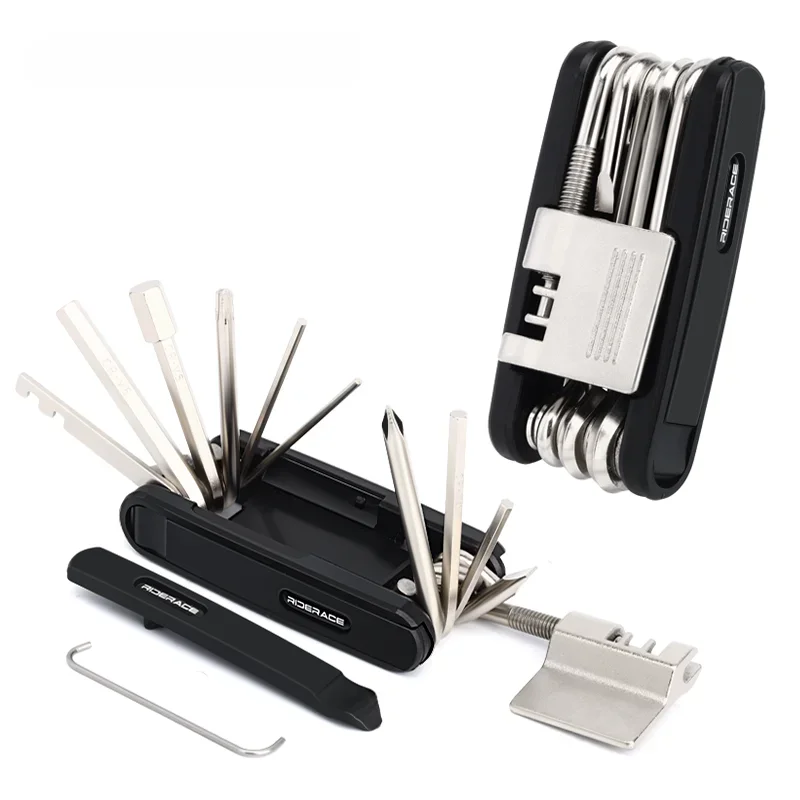 AliExpress riderace 13 In 1 Bicycle Multi Tools Chain Splitter Cutter Hex Spoke Wrench Screwdriver Tyre Lever Tool Kit Portable Bike Repair Tools