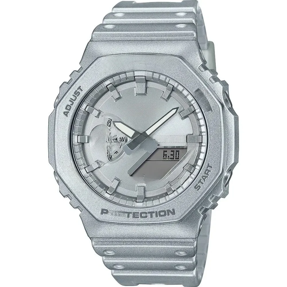 Casio Reloj Hombre Analogico/digital Cuarzo con Correa de Resina GA-2100FF-8AER