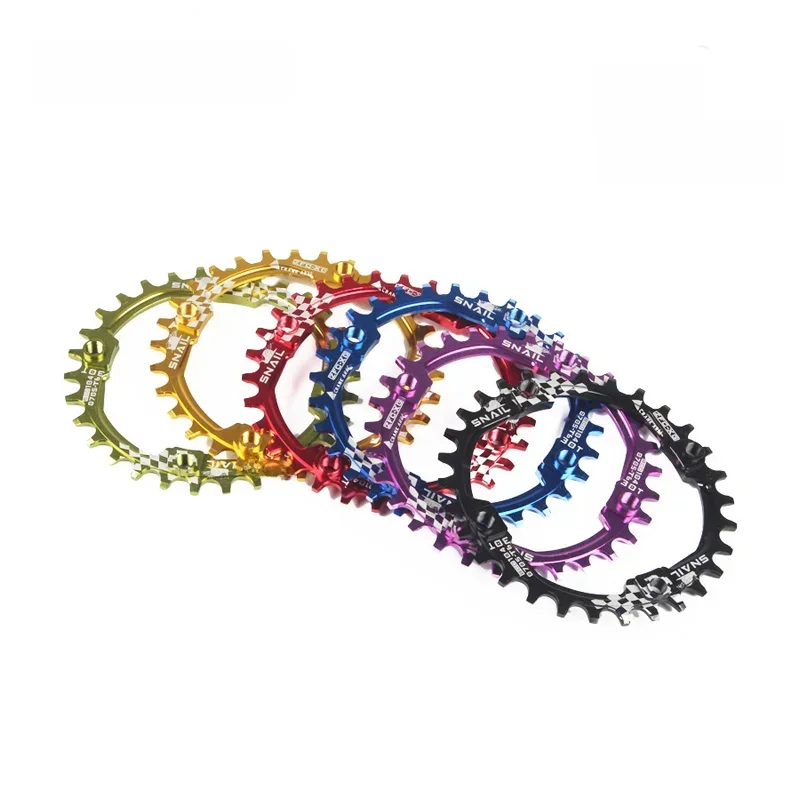 AliExpress SNAIL Chainring 104bcd 30T Round Chainwheel Narrow Wide MTB Crankset Plate Mountain Bike Tooth Plate