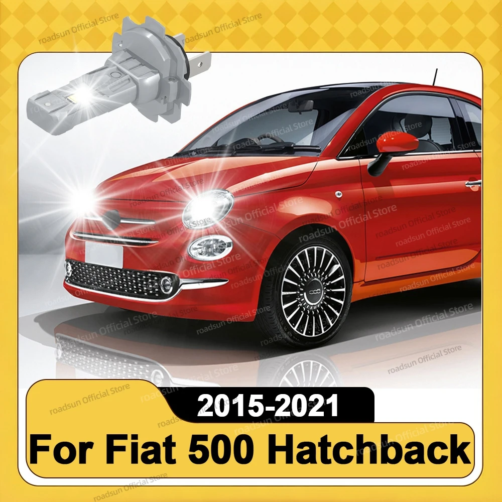 

2/4Pcs Turbo H7 LED Bulbs CSP Chip High Power 180W Car Headlight For Fiat 500 Hatchback 2015 2016 2017 2018 2019 2020 2021