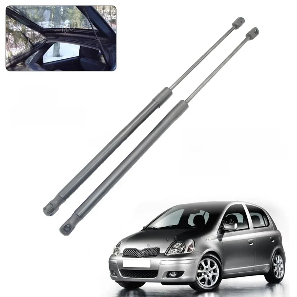 2 szt. Podnośnik gazowy tylnej klapy bagażnika 6895009110   Dla Toyota Yaris Hatchback 1999 2000 2001 2002 2003 2004 2005 — zdjęcie 2