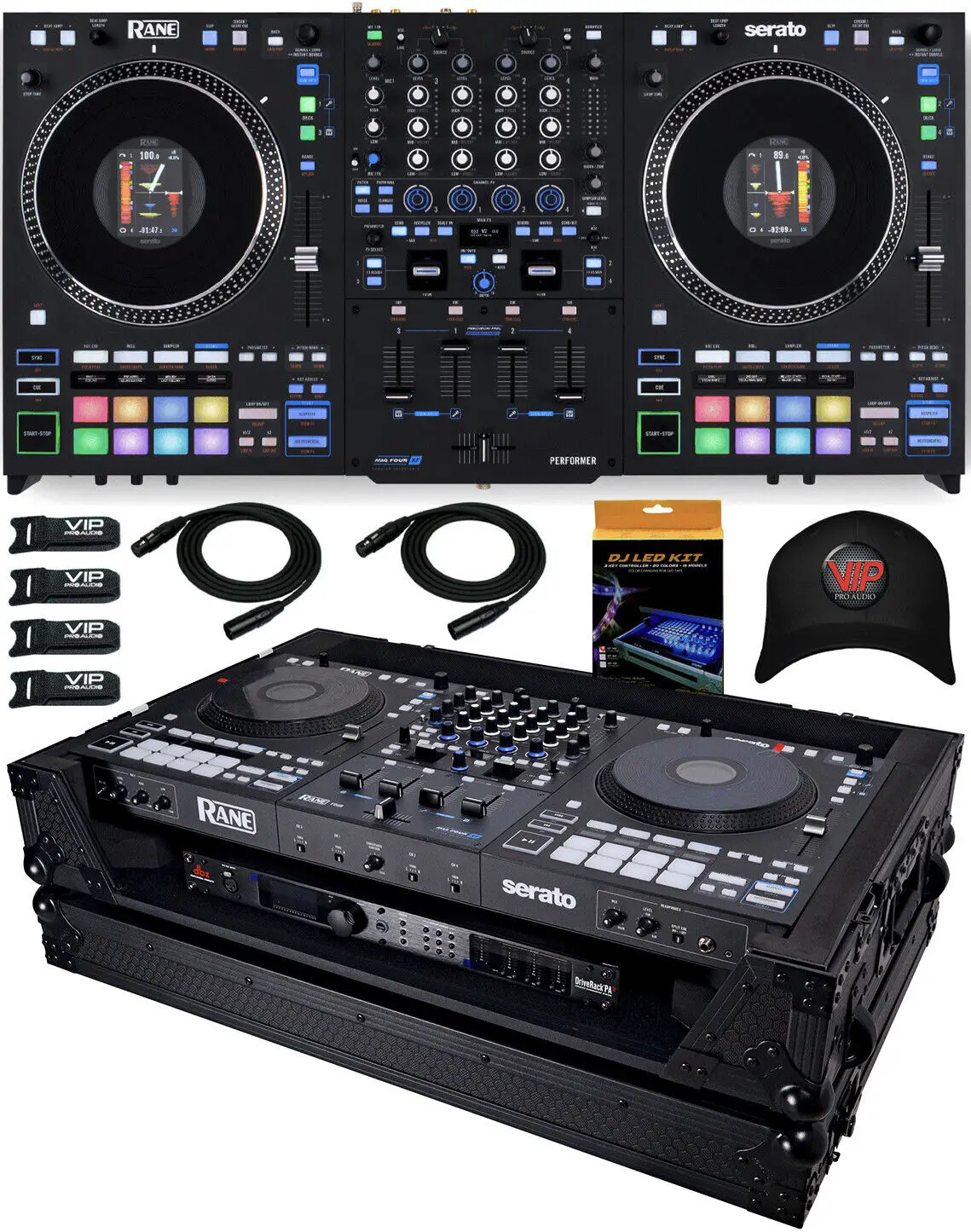 

НОВИНКА В НАЛИЧИИ 4-канальный моторизованный DJ-контроллер Rane Performer/.,