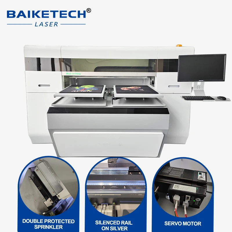 طابعة DTG متعددة الوظائف للأشعة فوق البنفسجية TH-i3200T