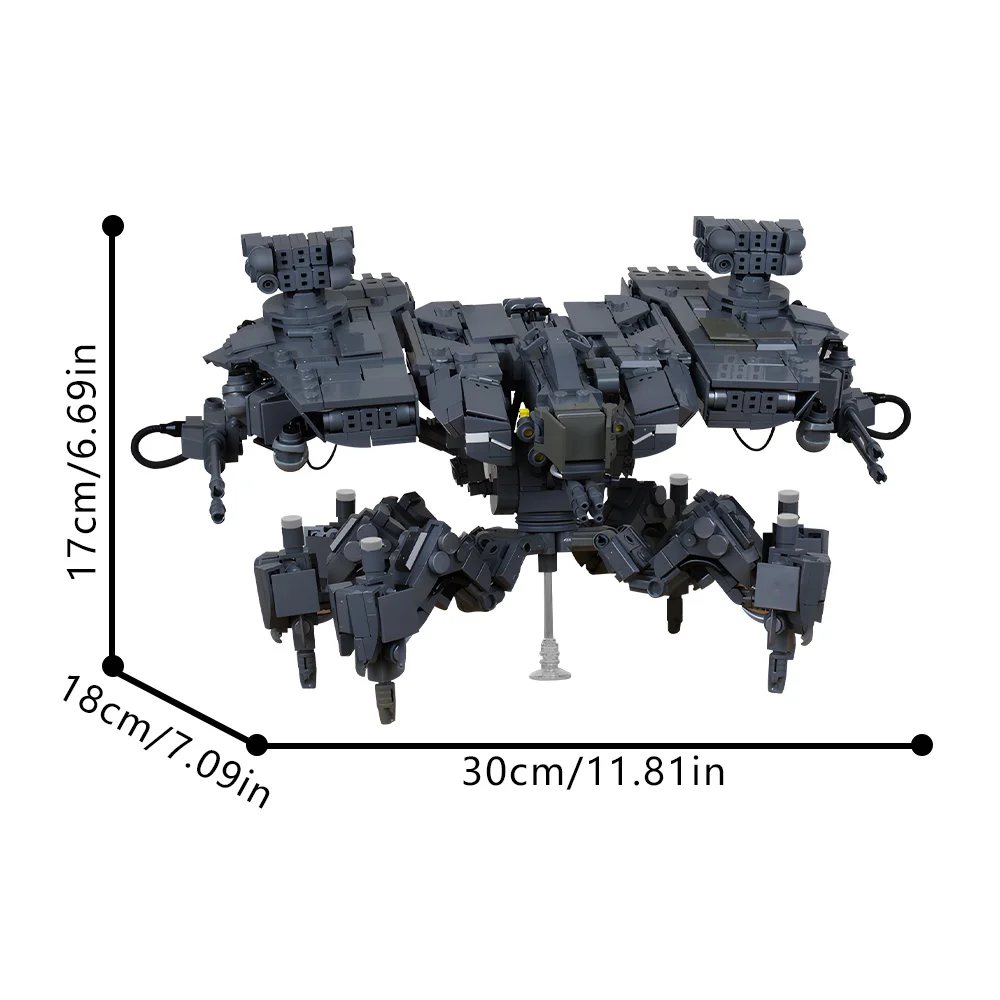 Gobricks MOC آفاق Deathbringer الطوب نموذج آفاق لعبة Tremortusk الوحش اللبنات الموت Mecha اللعب الهدايا