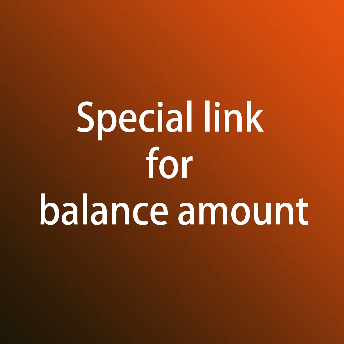 balance amount