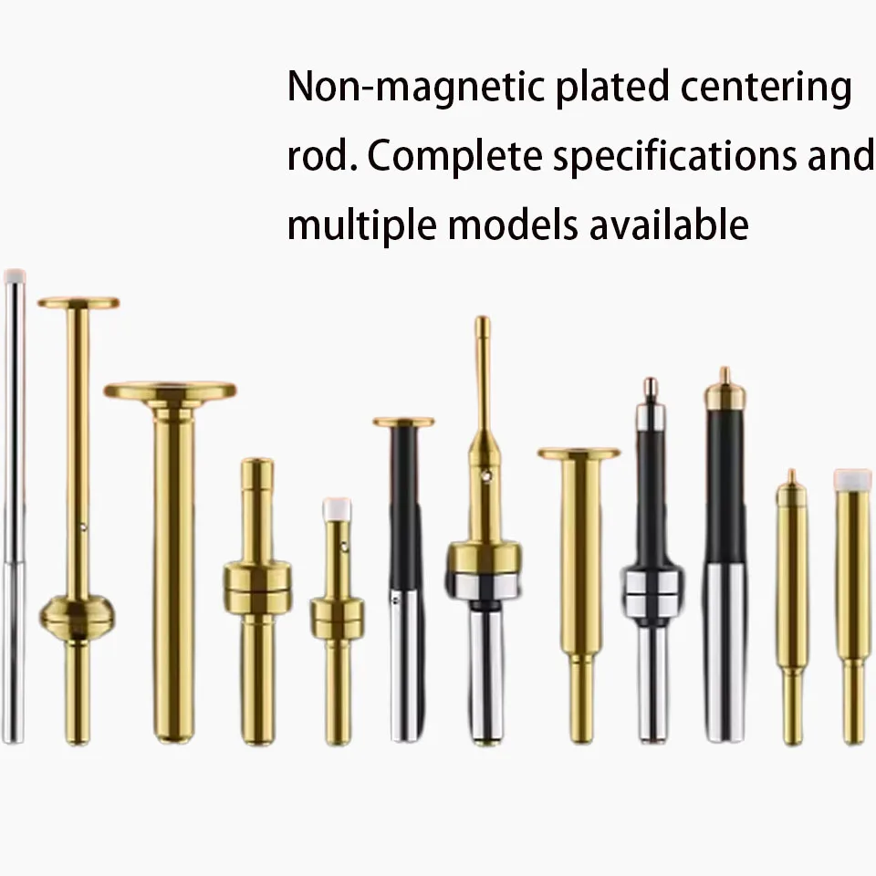 New Centering Rod High-precision Non-magnetic Edge Finder Titanium-coated Non-magnetic Photoelectric. Ceramic Centering Rod