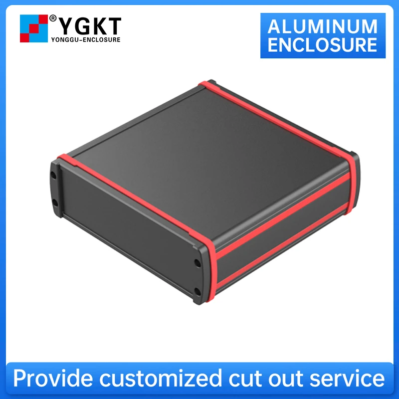 

Portable Anodized Instrument Enclosure Handheld Devices Electronics Housing IP65 Waterproof Aluminum Junction Box MH05 169*52MM