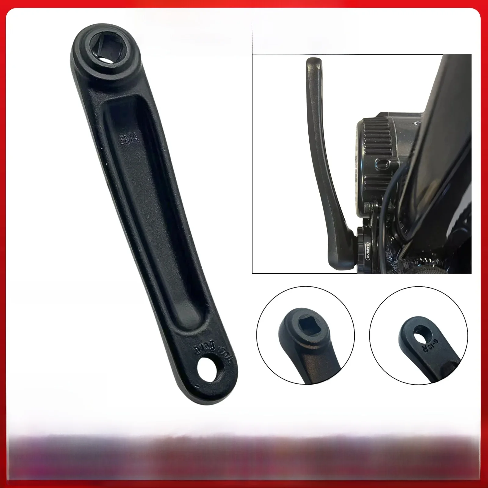 AliExpress BAFANG Crank Arms Left Crank Arms for Bafang BBS01 BBS02 BBS03 Mid Drive Motor Electric Bike Conversion Kit Parts & Accessories