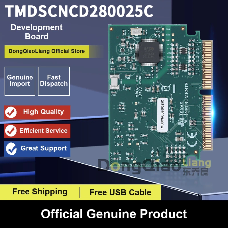 Texas Instruments For TI TMDSCNCD28335 Delfino F28335 controlCARD Evaluation Module