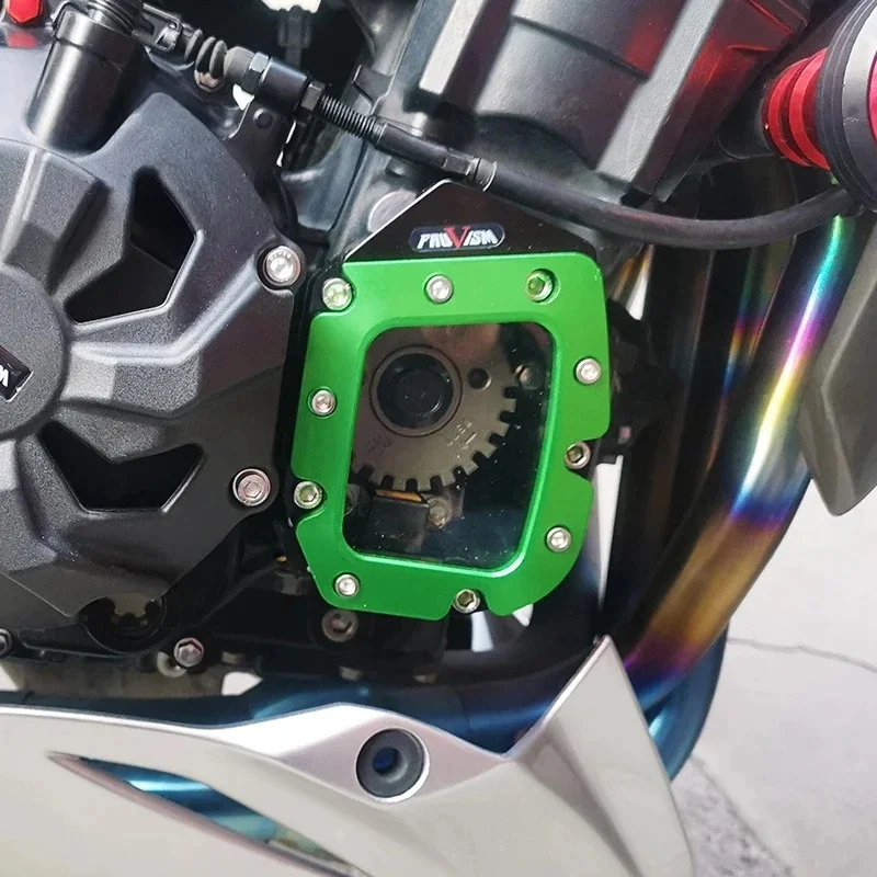 Voor Kawasaki Z1000 Z1000 Z800 ZR800 Z900 ZR900 Motorfiets Voortandwiel Chain Guard Cover Side Motor Case Clutch Pulse Cover - afbeelding 2