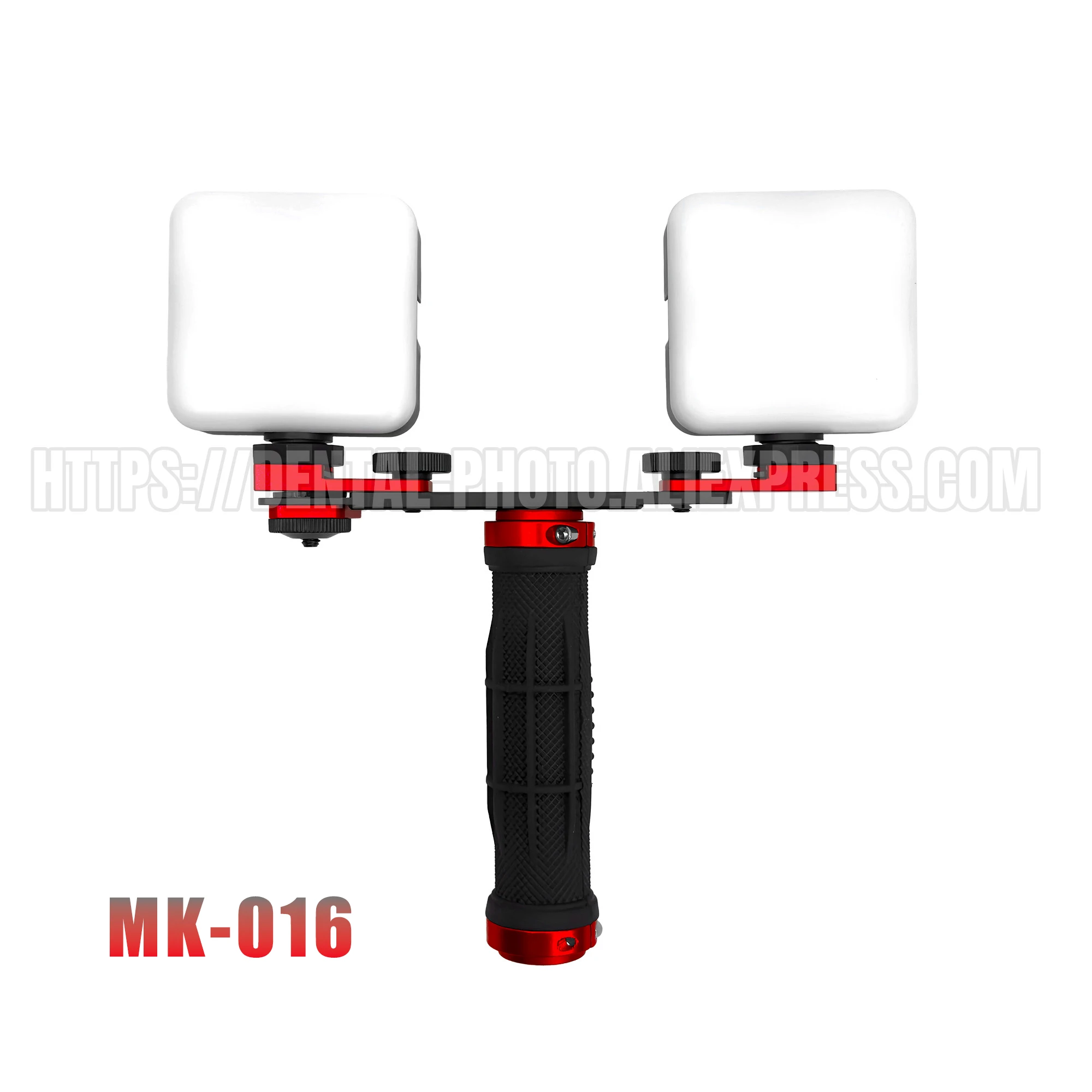 Hera MK-16 Draagbare Telefoon Fotolamp Smartphone LED Vullamp Anti-reflectie, Macro Multifunctionele Lamp voor Mobiele Telefoons