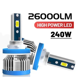roadsun 160W H7 LED Car Headlight H4 H11 9012 H4 H7 9005 9006 9004 9007 LED Auto Lamp 6000K 12V 24V Plug-n-Play 2PCS ﻿