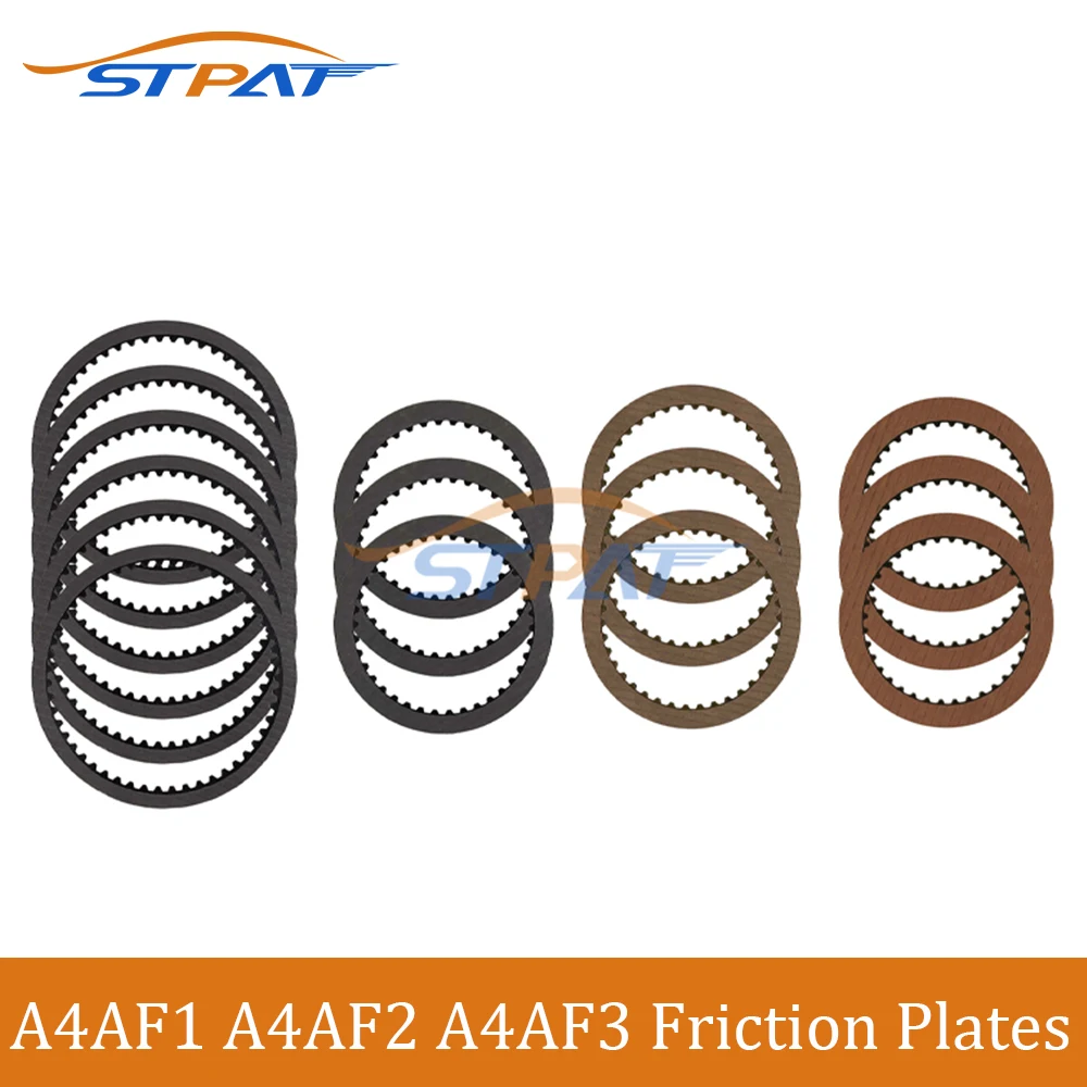 STPAT A4AF3 A4AF2 A4AF1 A4BF2 A4BF3 Transmission Clutch Plate Friction Kit For Hyundai Elantra 1.6L Kia