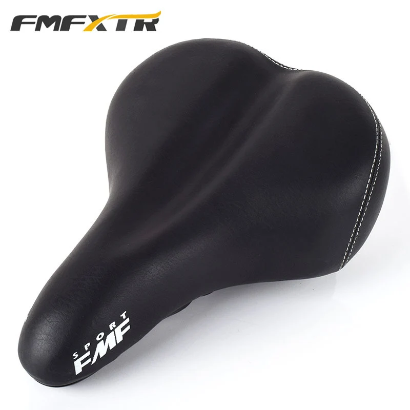 

FMFXTR-MTB Bicycle Saddle, Spring Cushion, Super Soft and Wide, Comfortable, Big Butt Cushion, Shock Absorber, Road Bike Seat