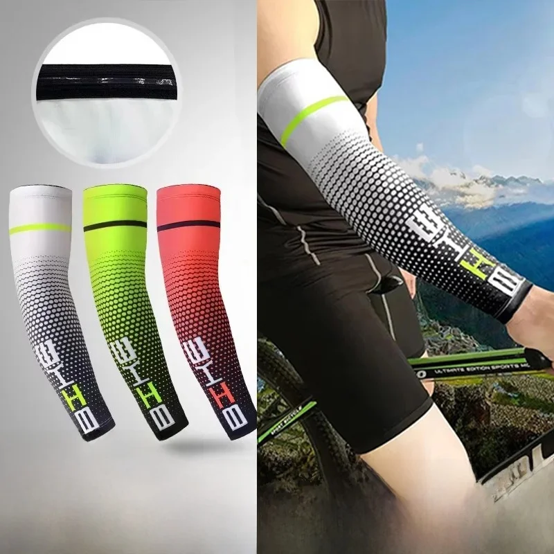 AliExpress vividsun A pair Outdoor sports cycling hiking fishing breathable and high elasticity Lycra fabric protective sleeve sleevelet