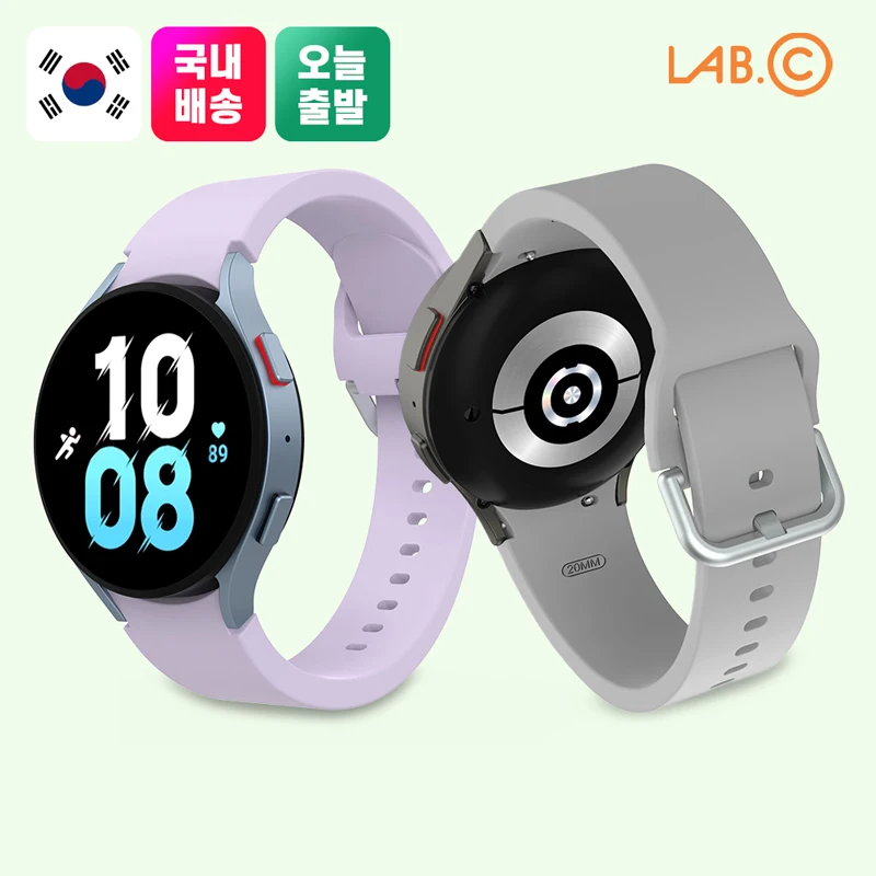 갤럭시 워치 6, 5, 4 완벽 변신! 랩씨 7Days 스포츠 스트랩, 당신의 워치를 스타일리시하게!