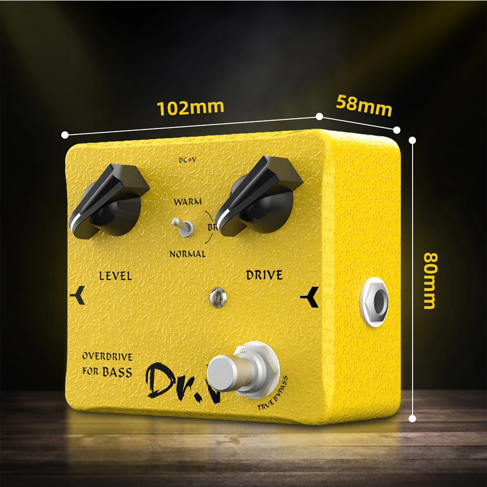 JOYO Dr. J Serisi D52 Bas Over - Live Rock incelemesi ve fiyatı