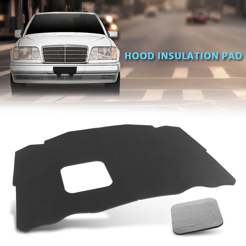 

Car Engine Hood Insulation Pad 124 682 07 26 Fit for Mercedes W124 300E 300D-T 300Td-T Bonnet Panel Sound Heat Insulation Mat