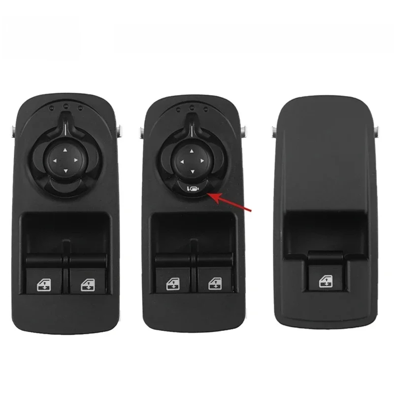Nowy 156083273 156080933 156085172   Elektryczny przełącznik szyb do ALFA ROMEO Mito 955 2008-2018 Funkcja składania lusterek — zdjęcie 2