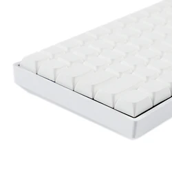 YMDK White Blank Thick PBT Keycap ANSI ISO ZDA XDA V2 Keycaps For GK61 64 68 96 KBD75 Planck Preonic wings Filco SP64 SP84