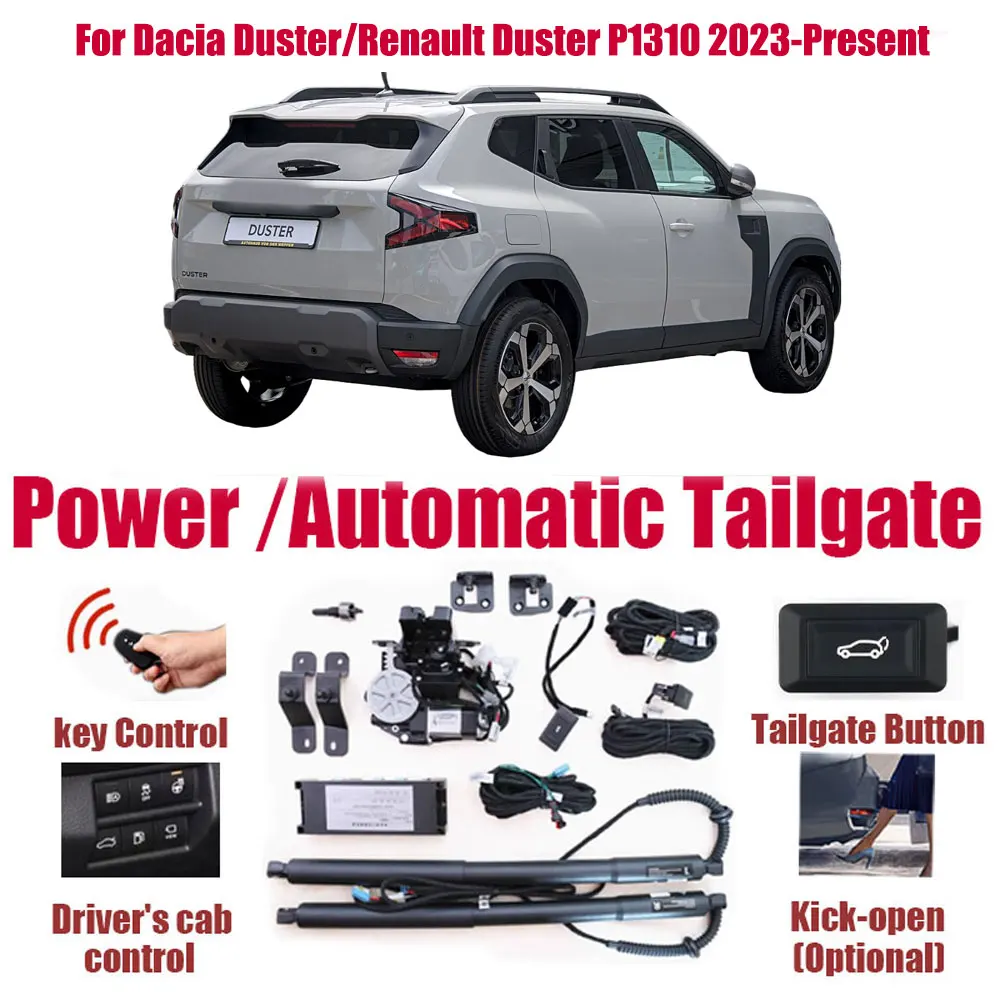 Kit de elevación automática para Dacia Duster/Renault Duster P1310 2023-Presente, apertura de maletero, portón trasero eléctrico inteligente