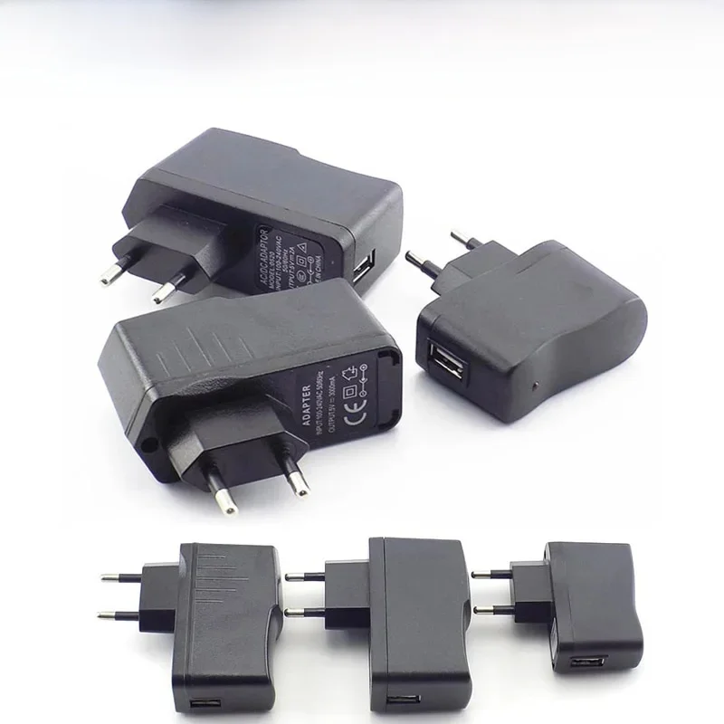 Ładowarka USB 5V 0.5A/1A/2A/3A 3000ma DC Port ładowania Micro USB Zasilacz Konwerter Zasilacz do taśm LED Telefon US/EU — zdjęcie produktu 7