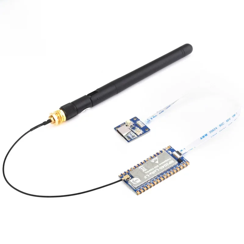 Himbeer pi pico rp2040 lora entwicklungs karte integriert sx1262 rf chip fern kommunikation optionen