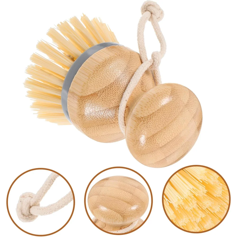 Cepillo para lavar platos, cep - Dish Brush Bamboo reseña y precio