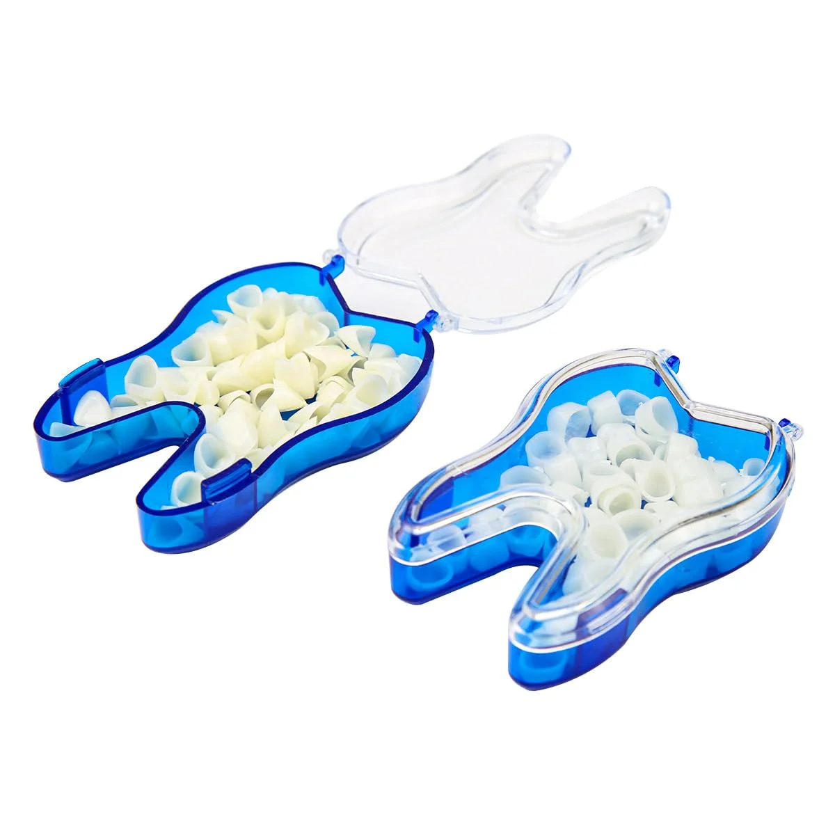 50 Pcs/Box Dental Temporary Crown Kit Anterior Front Molar Posterior Teeth Veneers Dentistry Tooth Whitening Tools