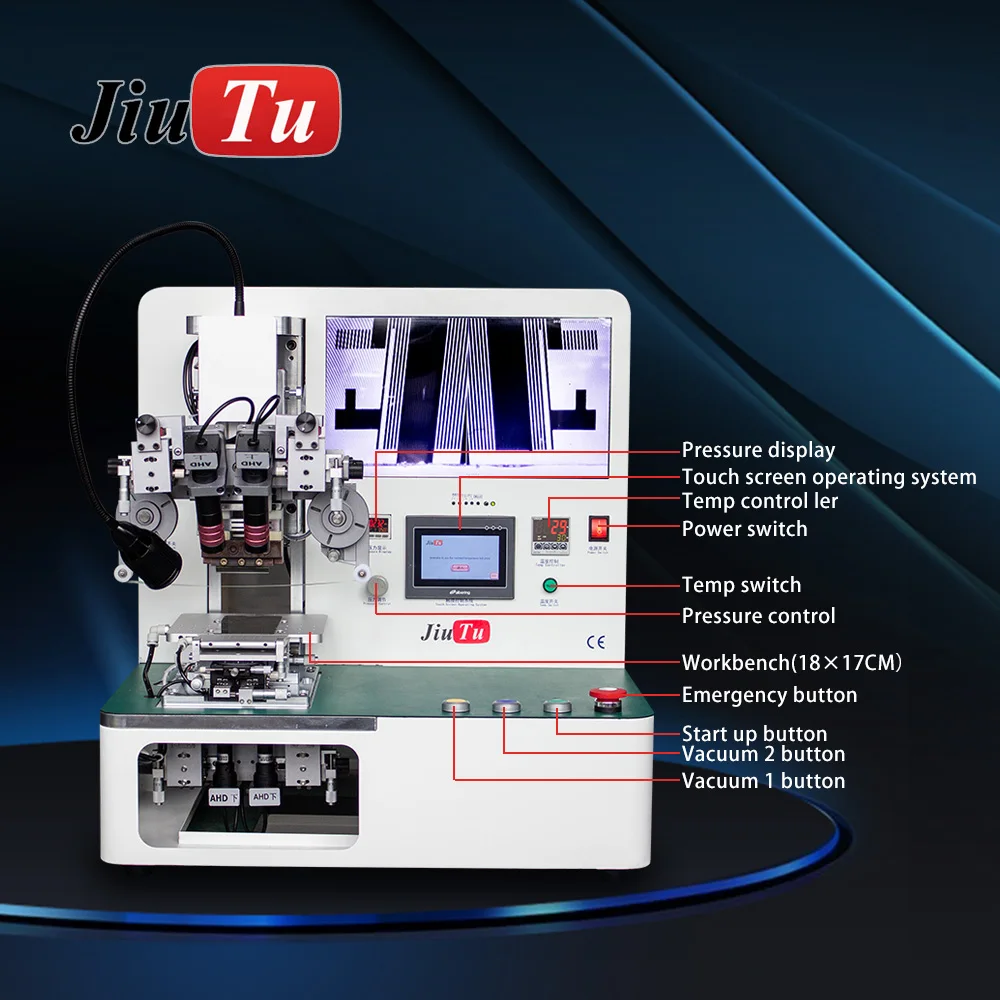 2022 FPC FFC Pulse Heat Press Machine For Chip Bonding Jiutu