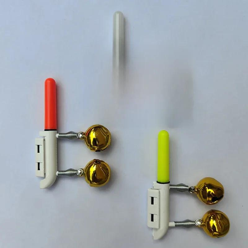 Bâton de pêche électronique à double tête, 1 pièce, lumière LED flash, matériel de nuit parfait et étanche