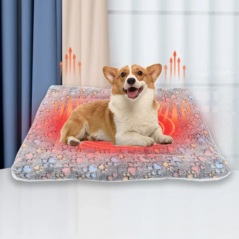 Flanelle Épaissie Chien Lit Mat Doux Pet Tapis de Couchage pour Chiens Chats Hiver Chaud Couverture Pour Animaux De Compagnie