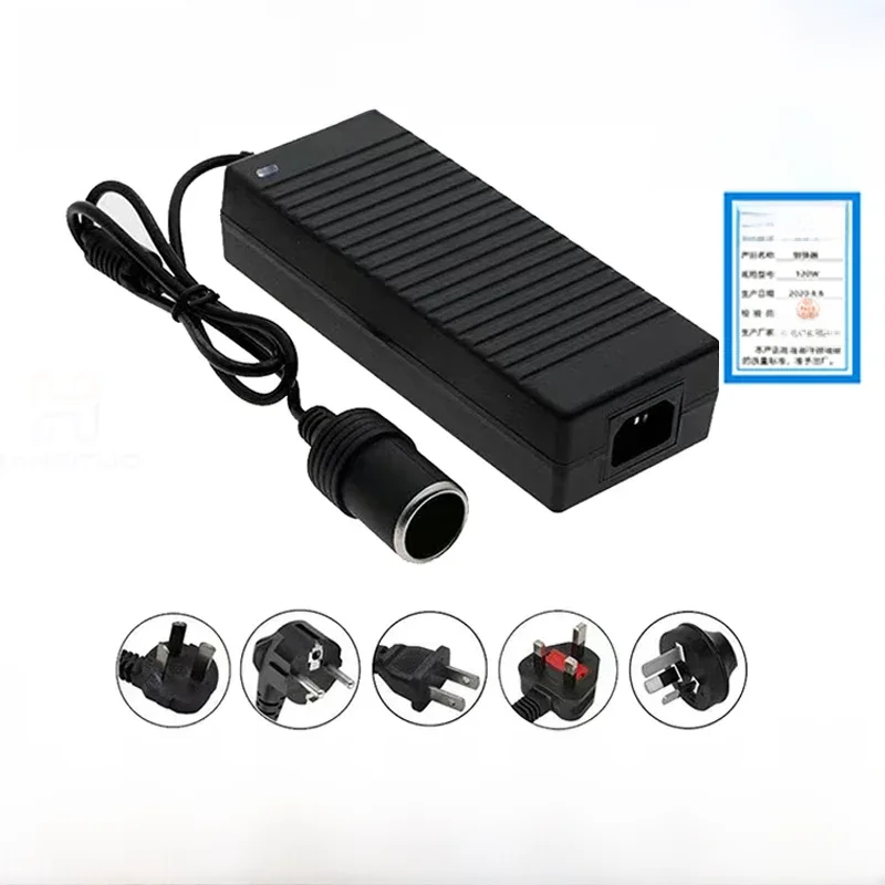Auto Power Adapter Converter Power Converteren AC Adapter DC 110 V/220 V naar 12 V 10A Power Adapter voeding Lichter Auto Accessoires - afbeelding 2