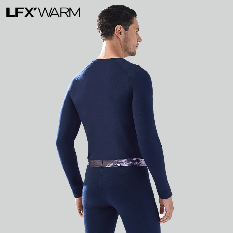 52025 Warm Cotton Thermal Underwear Men\'s Thermal Set Multilayer Warm Tubular Soft Cotton Winter Long Johns Winter Thermal Wear