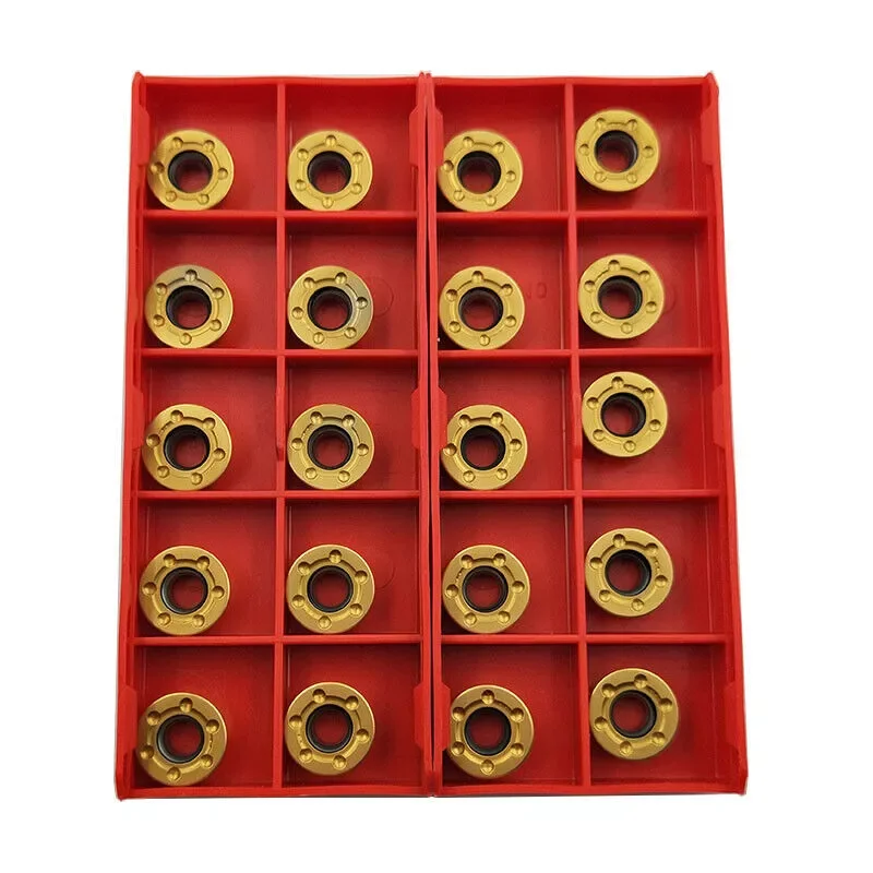RDMT1204MO RDMT 1204 MO MQ R6 inserti in metallo duro inserto di fresatura rotondo utensile indicizzabile per fresatura frontale utensile da taglio per tornio in metallo CNC