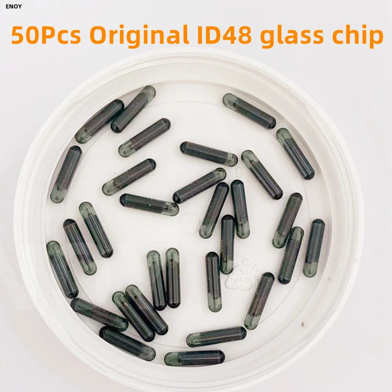 

ORIGINAL ID48 (T6) glass transponder chip (unlocked) for VW AUDI Key Transponder Chip ID48 CAN System /lot