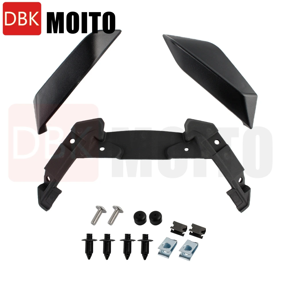 For BMW R1300GS 2023-2024 R1300GS trofeo 2023-2024 Motorcycle Front Beak Fairing Extension Wheel Extender Cover Black ABS