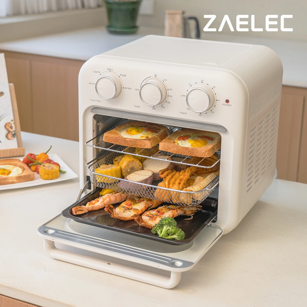 ZAELEC Large capacity oven type air fryer 18L