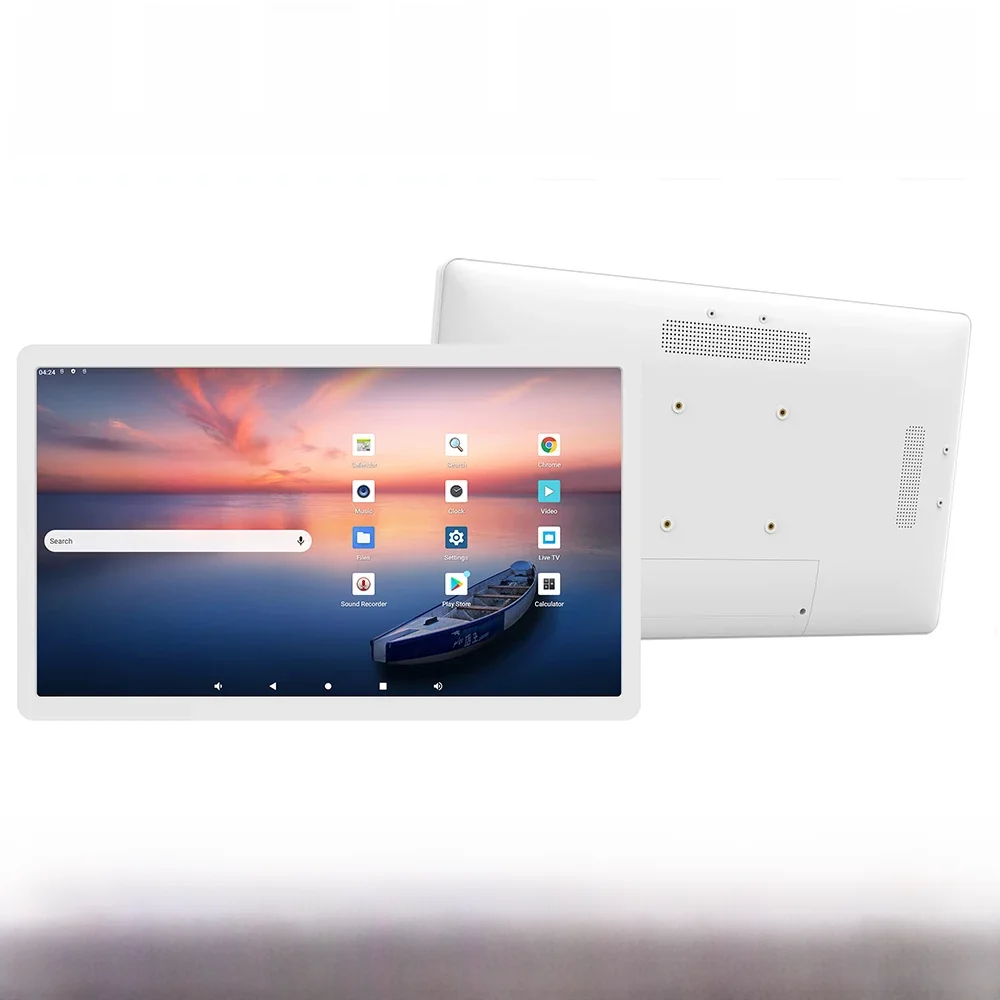 Android PoE Industry Tablet, Monitor de Parede-Touch Screen, Wi-Fi, RJ45, Tipo C, HDMI, 4GB, 32GB,