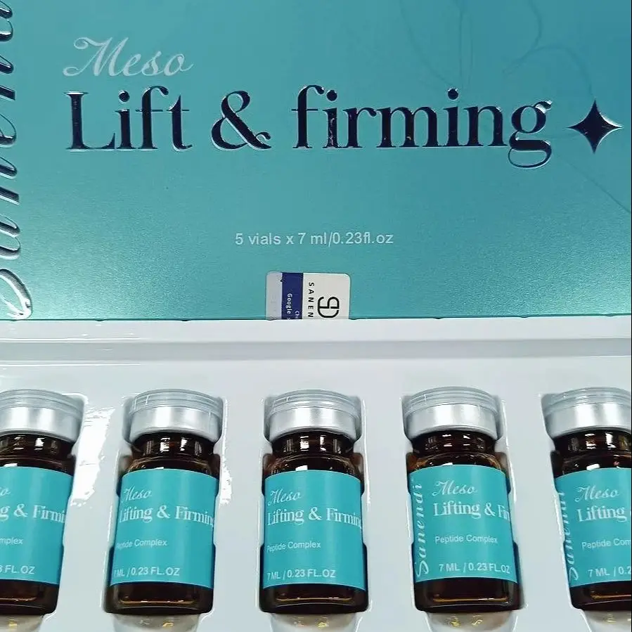 كوريا الجنوبية Sanendi العناية بالبشرة فيتامين C GSH السلمون DNA الجلد ترطيب عميق إصلاح أمبولة الوجه جوهر مجموعة قوارير 5x7 مللي