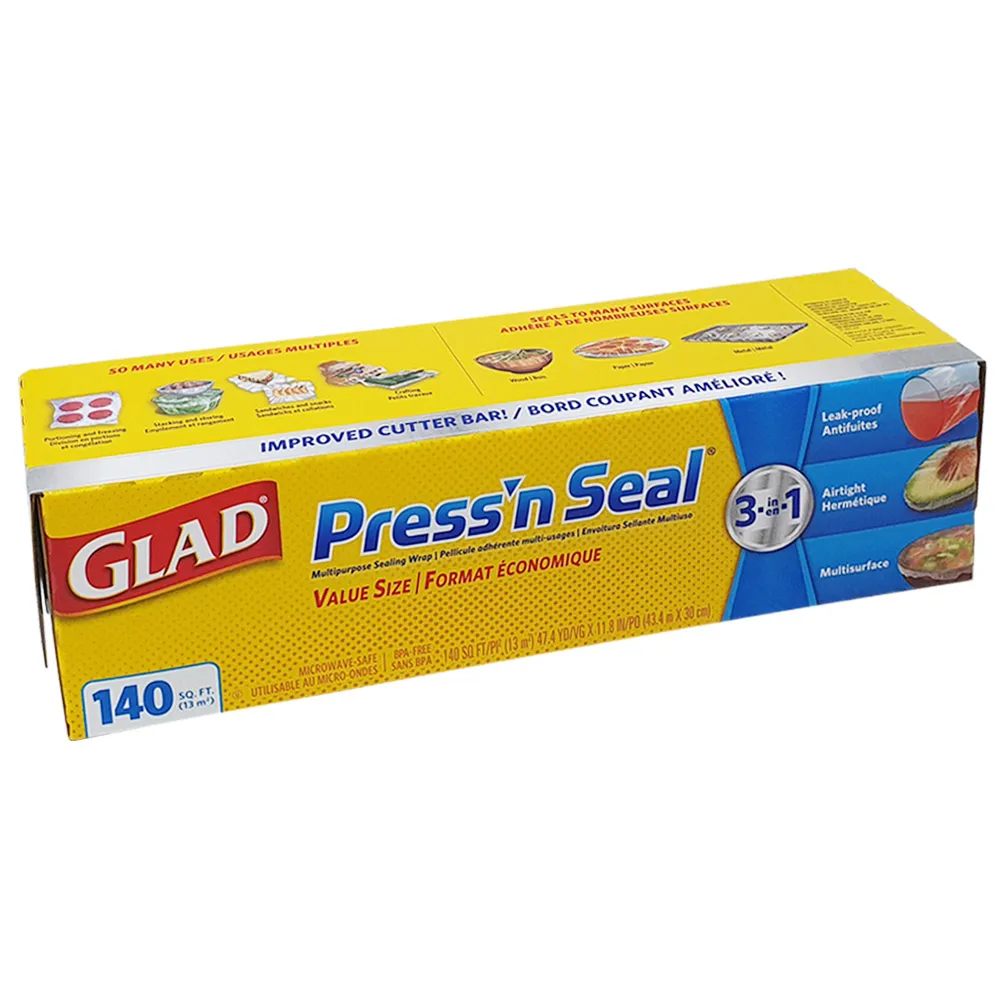 GLAD Glad Magic Wrap jumbo for Food Packaging Pair and Seal